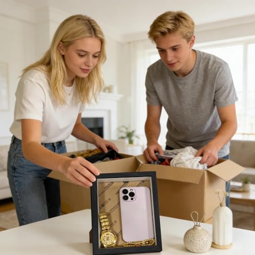 Boîte de rangement pour bijoux protégeant vos valeurs des regards indiscrets - 3