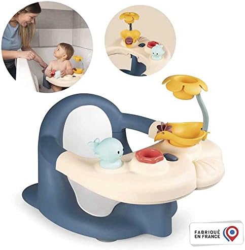 Smoby, 140404, Little Smoby Bebeğim Banyo Koltuğu, Su Püskürtme, Güvenlik Sistemi, Oyun Alternatifleri, Ergonomik Tasarım - Görsel 2