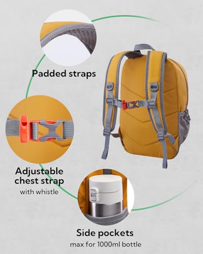 image for WATERFLY 12L Small Hiking Backpack: Day Pack Lightweight Travel Bag Ca
