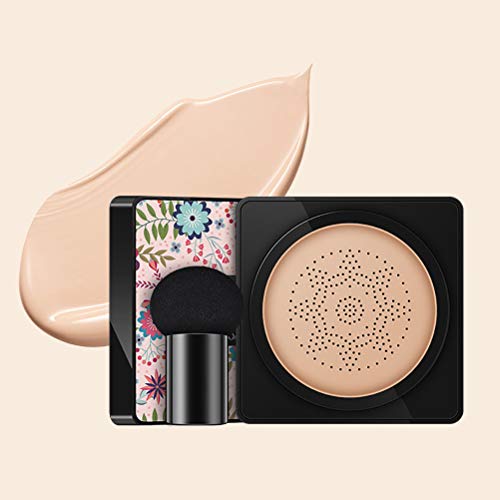 Preisvergleich Produktbild BSMEAN Luftpolster BB Creme Pilzkopf Gesicht Foundation Concealer Feuchtigkeitscreme Aufhellen Gesicht Concealer Creme, Natürliche Farbe