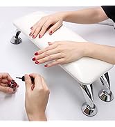Big Nail Arm Rest Cushion for Fingernails Toenails Use, Professional Nail Table Armrest Manicure ...
