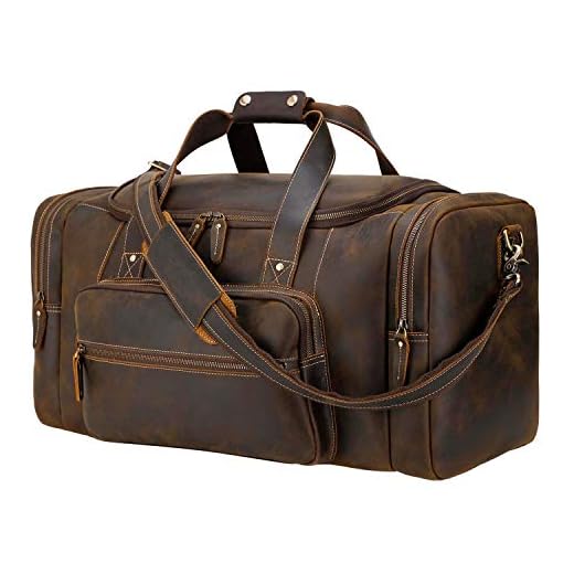 Polare Full Grain Leather Duffel Bag