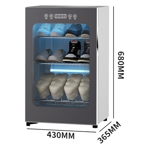 Secador y desodorante de zapatos eléctrico 3 capas miniatura 5