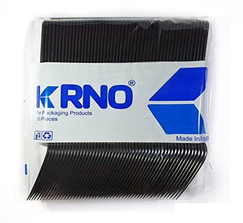 شوكة بلاستيكية شديدة التحمل للاستعمال مرة واحدة من كرنو (50)...