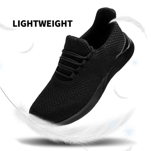 Image of DLWKIPV Mens Running Shoes Tennis Casual Walking Anti Slip Athletic Non Slip Workout Gym Sneakers Comfortable Lightweight Fashion Breathable Mesh