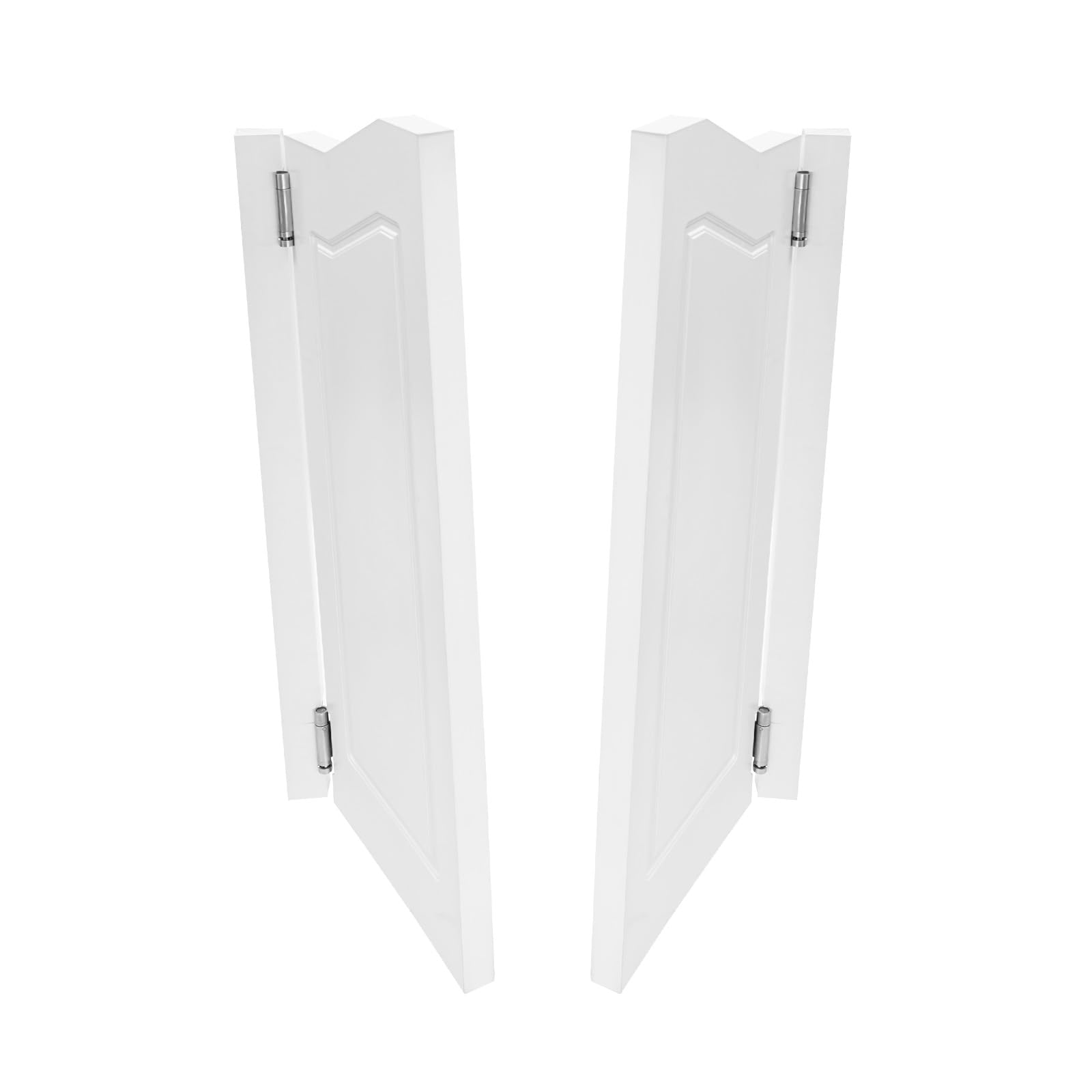 Porta basculante, porta a battente, porta del salone con cerniere in acciaio inox e chiusura automatica, angolo di rotazione di 180°, porte in legno per cucina, bar, caffetteria (81 × 106,5 × 3,5 cm)