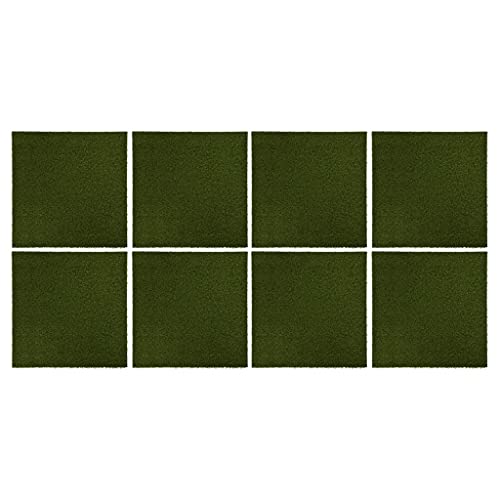 Bepco Fallschutzmatte 4er Set - Gummimatte, Bodenmatte, Stoßdämpfend
