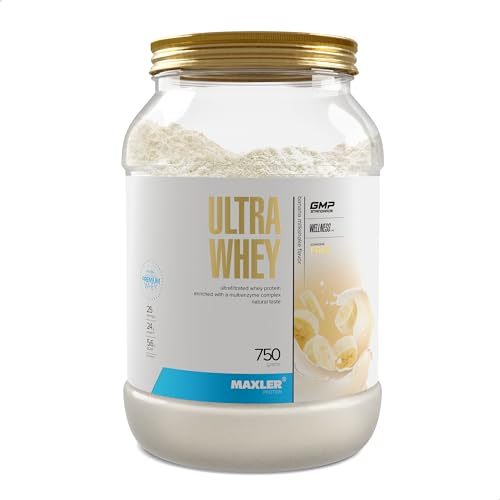 Ultra Whey Protein - Proteine Whey - Proteines musculation - Whey Isolate - Whey Protein Milkshake à la Banane - 750g de proteine whey