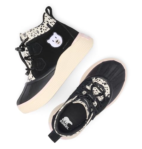Image of SOREL Kids Out N About IV Classic WP (Little Kid /Big Kid) | Snow Boots