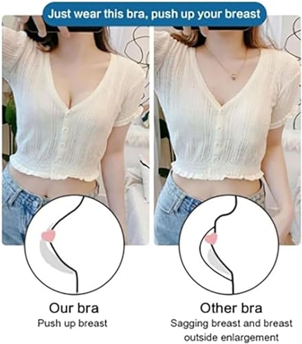 Wegs Sagging Bra, Wireless Push Up Bra, Lifting Anti-Sagging Wireless Push-Up Bra, For Older Women Sagging Breast thumb #3