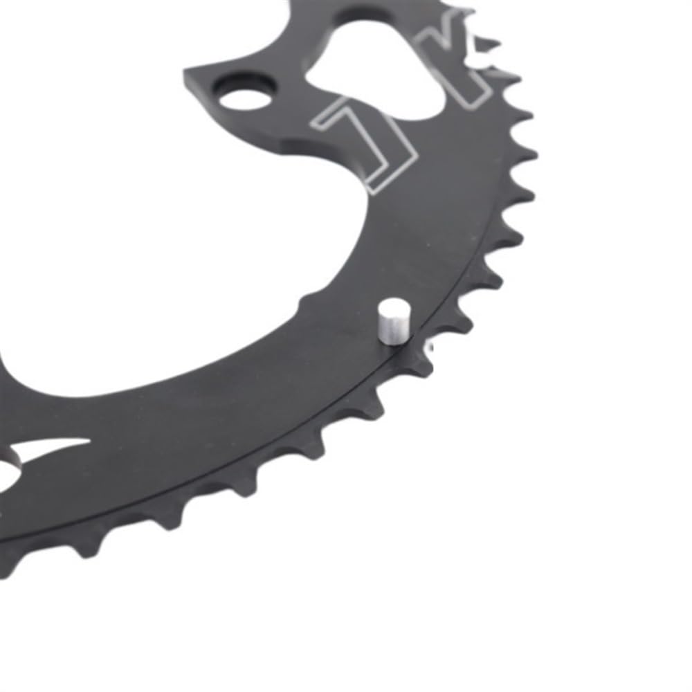 Platos para Bicicletas Bicicleta de Carretera 110bcd 4 Pernos Plato Doble Redondo Ovalado 52t 36t 52/36