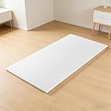 マットレス 高反発 シングル Gaberpho トッパー 折りたたみ 洗えるカバー 硬さ180N 寝返りサポート 体圧分散 通気 抗菌防臭 防ダニ 滑り止め エコテックス認証済み 収納袋付き [並行輸入品]