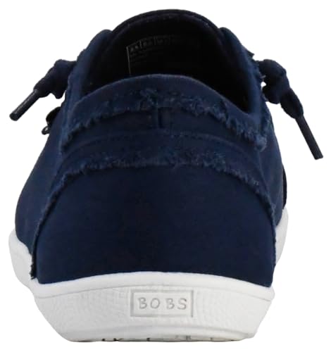 Image of Skechers Women Lace Up Sneaker Shoes | Casual sneaker, Memory Foam footbed, Machine Washable, Flexible outsole, soft canvas upper with tied-off deco laces