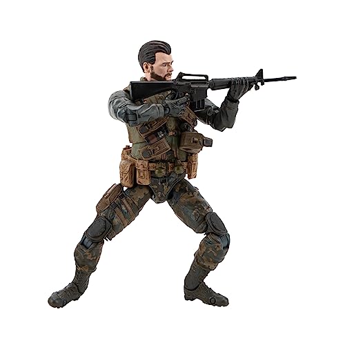 Call of Duty Alex Mason Figurine articulée avec Mains interchangeables et Accessoires d'armes 16,5 cm