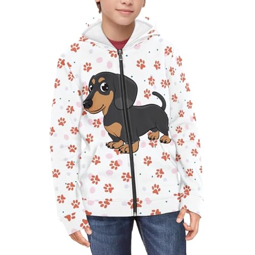 Image of Biyejit Kids Novelty 3D Graphic Printed Hooded Sweatshirt