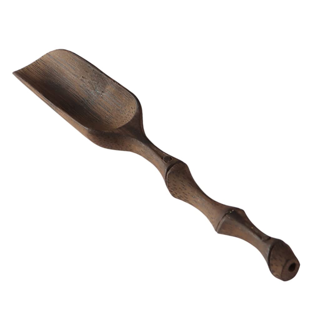 BESPORTBLE Small Teaspoon, 6.4Inch Tea Kung Fu Tea Spade for Scooping Coffee, Loose Tea, and Condiments -Chinese Tea Handle Bath Accessories