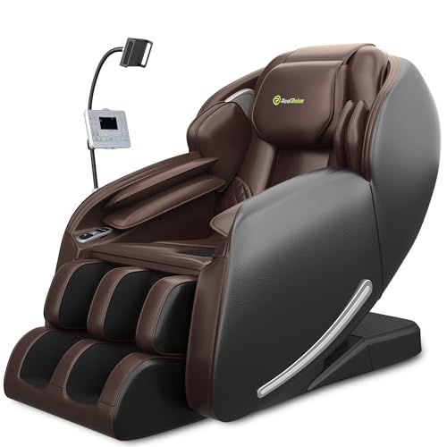 Real Relax 2025 Massage Chair Full Body,Zero Gravity 3D SL-Track