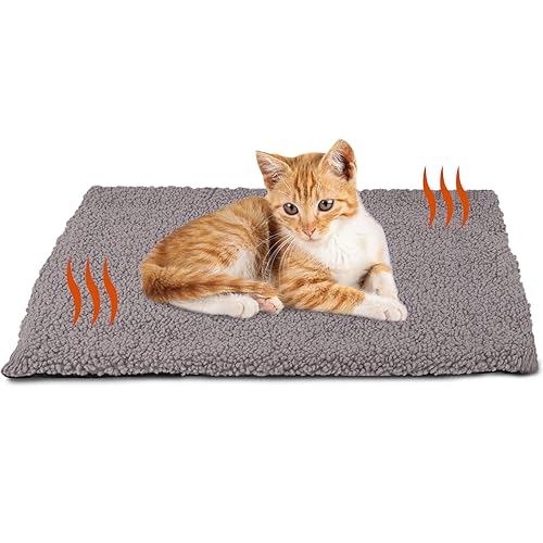 Coperta Autoriscaldante Per Cani E Gatti 60x45cm - Morbida E Lavabile, Ideale Per Cuccioli E Animali Anziani - Foto 3