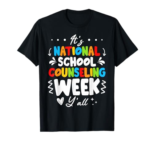 It's National School Counseling Week 2027 Admin Squad T-Shirt
