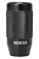 Sparco Manueller Schaltknauf SPC Racing Aluminium Schwarz Universal