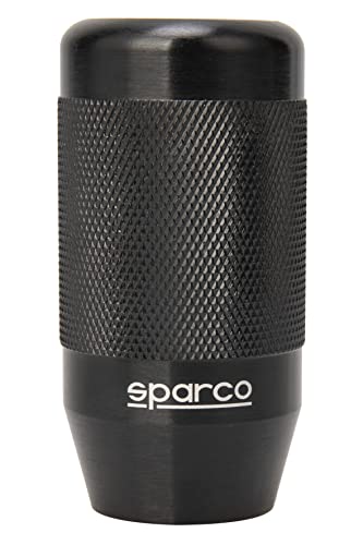 Sparco Manueller Schaltknauf SPC Racing Aluminium Schwarz Universal