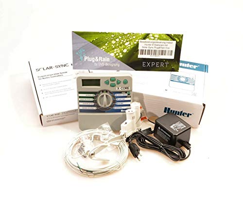 Preisvergleich Produktbild Plug&Rain Bewässerungssteuerung Indoor Hunter 8 Stationen mit Solar-Sync Expert