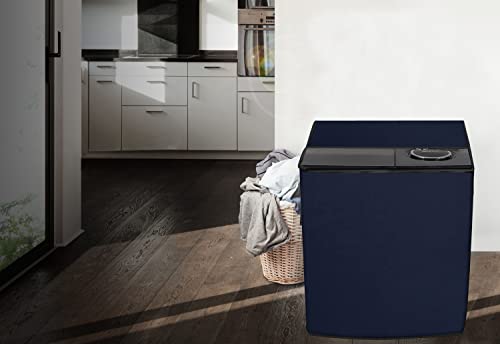Image of The Furnishing Tree Washing Machine Cover Blue Compatible for LG 7 KG Semi-Automatic Top Loading P8073R3FA