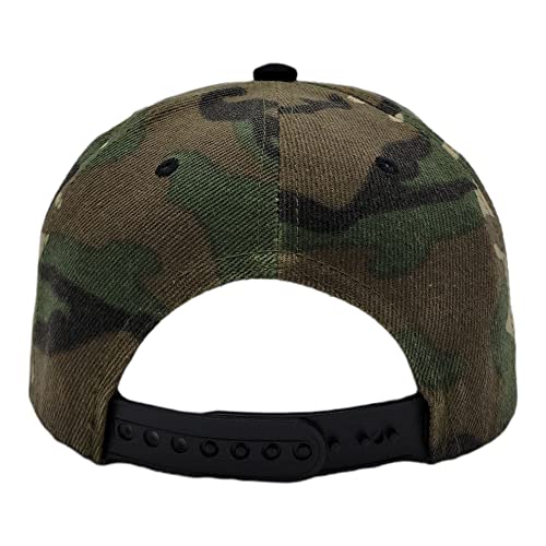 Kid's Youth Flat Bill Snapback Hat - Hip Hop Baseball Cap4