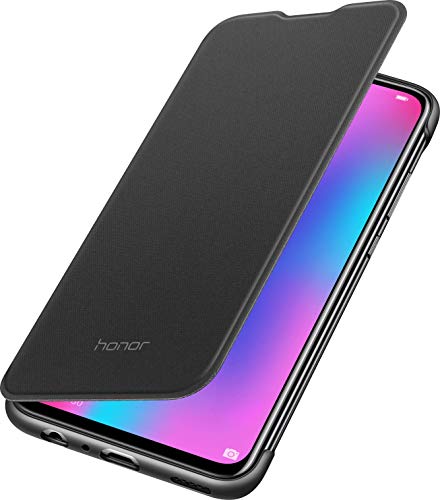 Honor Custodia a Libro 10 Lite, Nero