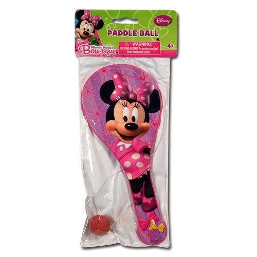 Minnie Bowtique Paddle Ball Amazon.in Toys & Games