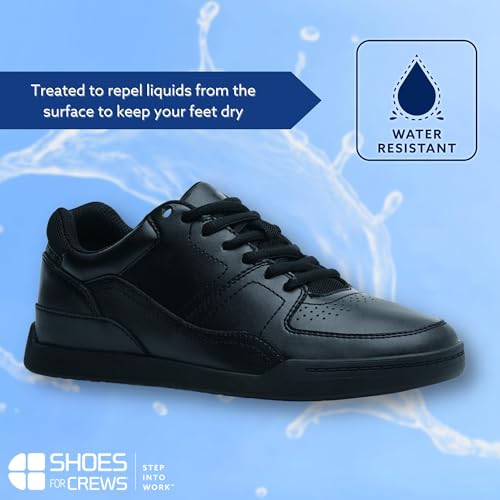 Shoes For Crews Women's Slip-Resistant Work Sneakers - Comfortable, Stylish, Water-Resistant Non-Slip Work Shoes for Women - Ideal for Food Service, Healthcare & Hospitality - Street Casual3