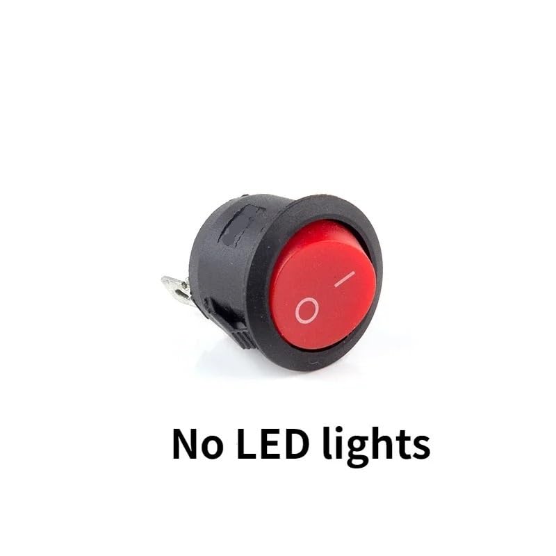 Interruptor 2 pines con luz piloto roja para evitar olvidos de encendido 2