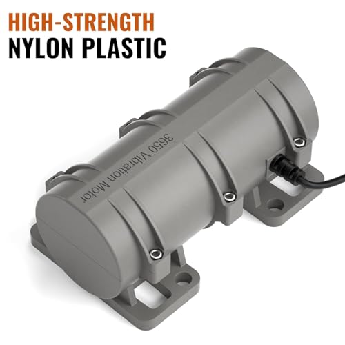 3800RPM Electric Motor, Vibration Motor, DC 12V Vibrating Motor 10W Carbon Brush Motor, Adjustable Power Supply for Electric Massage Chair Bed Industry Sieve Shaker Vibrators