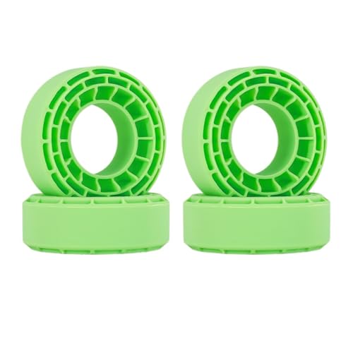 UMTSGYNU 4 Pieces Tire Rubber Inserts Compatible with 56 to 58mm and 24mm 1.0 Tires(Green)