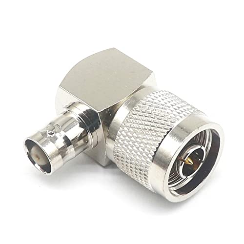 Connecteur N mâle à BNC femelle coude adaptateur RF coaxial pour câble de radiofréquence