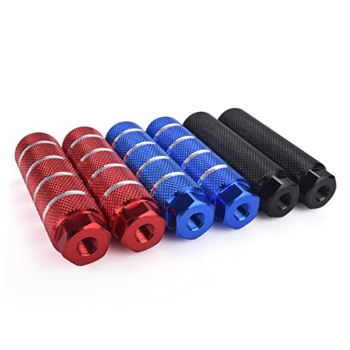 BIUDECO Mountain Bike Accessories Blue Footrest Lever Foot Bar for Bike Pedals Sturdy Easy to Use