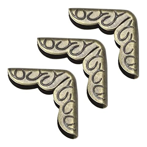 sourcing map Metal Book Corner Protectors 30pcs Cover
