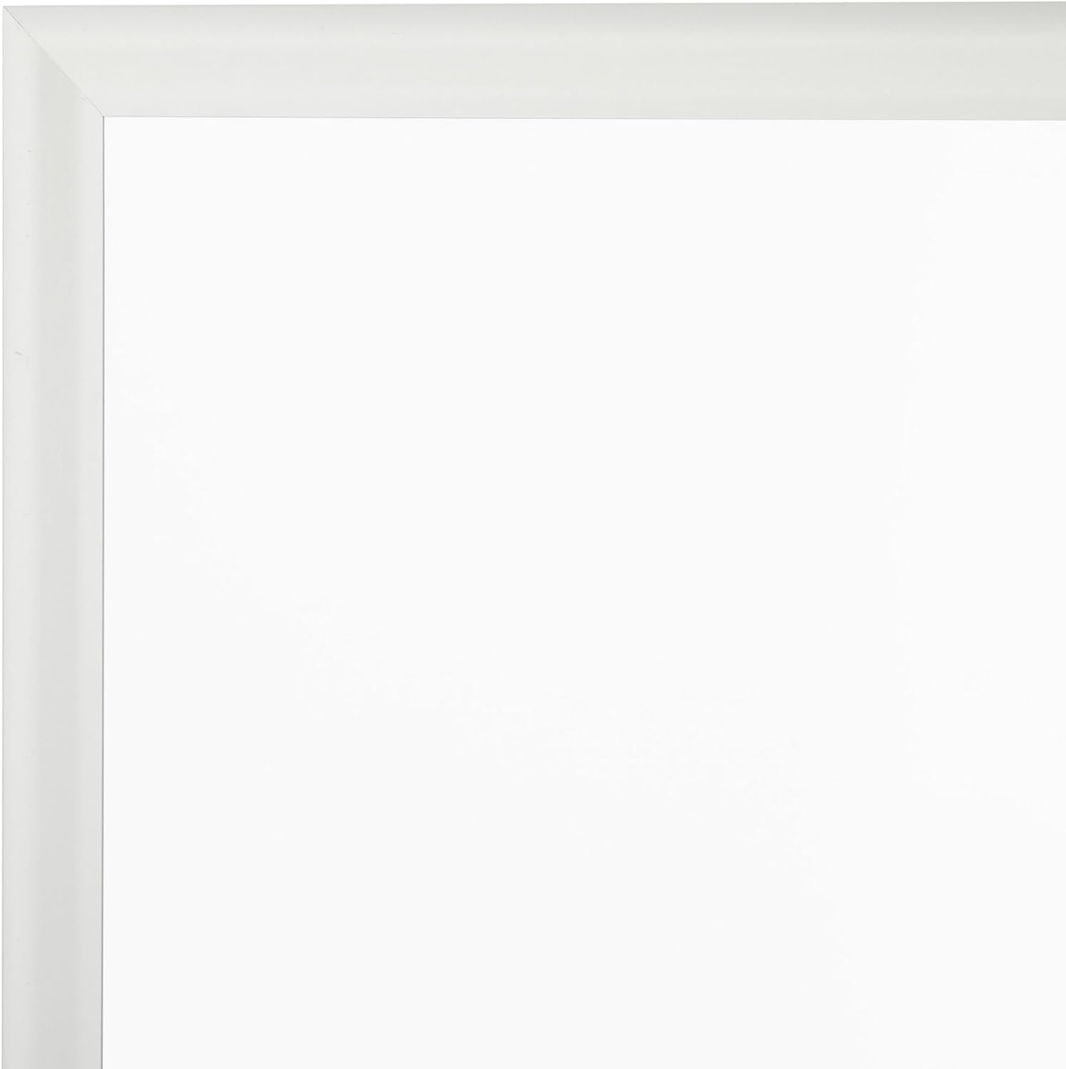Realspace™ Magnetic Dry-Erase Whiteboard, 48'' x 72", Aluminum Frame with Silver Finish
