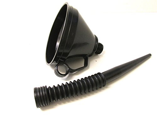 SP Trichter und flexibler Schlauch (Einfüllhilfe) - Schwarz, Polypropylen (PP) - 0.5 kg