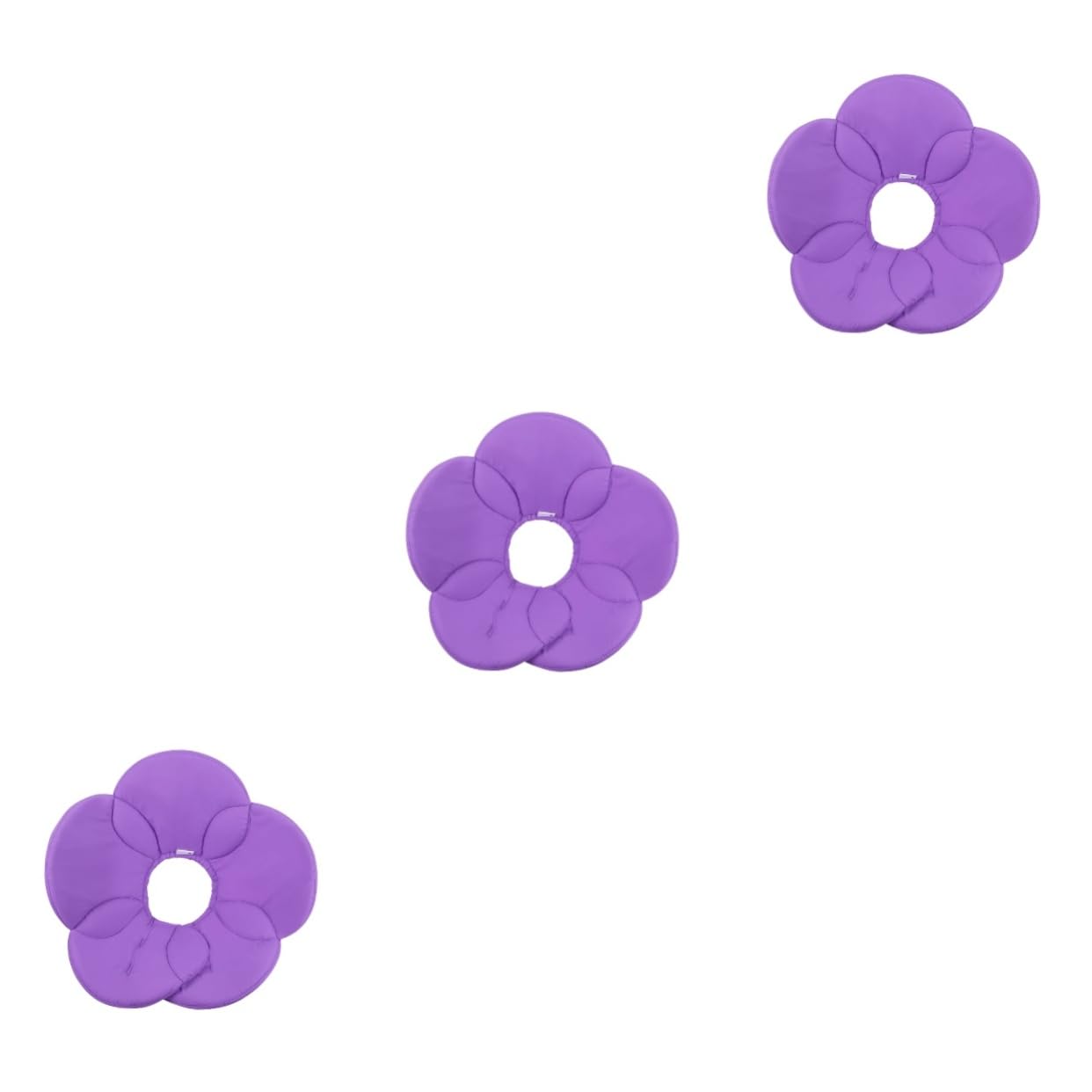 BESPORTBLE 3 Pz Collare per Animali Domestici Non Blocca Cono Cani di Piccola Taglia Media Forniture per Animali Collare Elisabettiano Anti-afferramento Cerchio Elisabetta Viola,Porpora