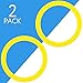 IMPRESA Canister Flush Valve Seal - 2-Pack, Yellow - Flush Canister Seal Replacement Toilet Ring & Gasket Ring - Compatible with Kohler Models K-GP1059291 & 2475620