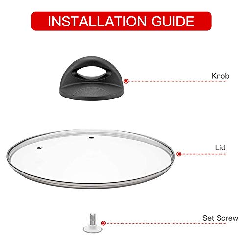 Bouton De Rechange Pour Autocuiseur – Poignée Bakélite Résistante à La Chaleur – Installation Facile, Remplace Un Bouton Cassé Ou Usé