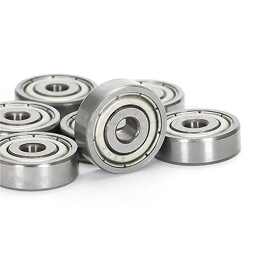 Roulement miniature 626 ZZ en acier chromé de dimensions 6x19x6 mm pour petits mécanismes