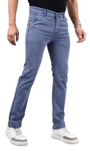 Image of Men's Regular Fit Strechable Casual Midrise Jeans by Maruti Online
