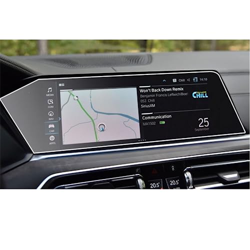 Film verre trempé 9H pour écran tactile BMW X5 G05 2019 2020 navigation 12.3 pouces