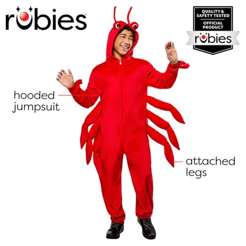Rubies Unisex Kids Lobster Comfywear One-Piece Plush miniatura 2