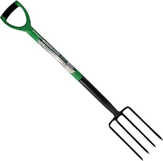 Heavy Duty Carbon Steel Digging Fork with Plastic Coated Handle