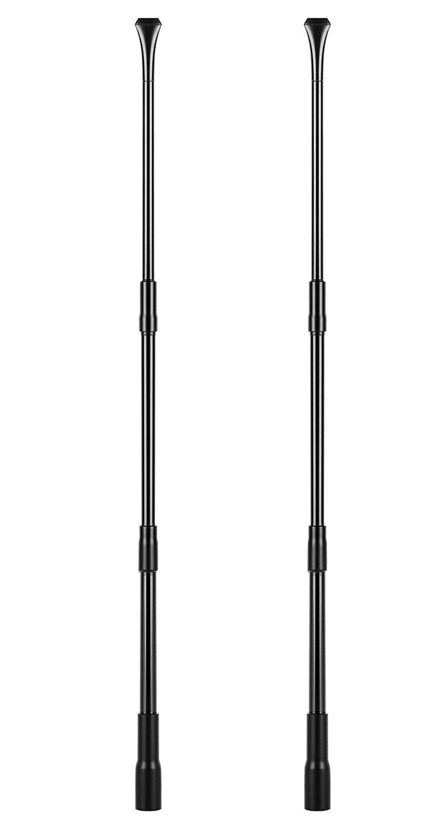 Two foam gun extension tubes, black length 34cm,