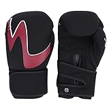 VGEBY Boxhandschuhe Free Fight Boxhandschuhe Männer Frauen Muay Thai Guantes Sandsack Trainingshandschuh 12oz(rot) Boxingglove Boxen Boxingglove Boxen