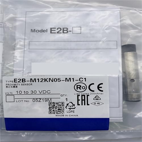 Sensor E2B-M12KN05-M1-C2 inductivo M12 5mm PNP NC de proximidad 5